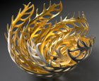 Gilded Coral Nest Close Up