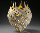Gilded Wave Vessel
